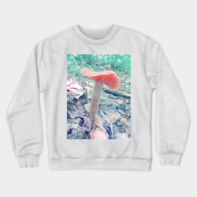 Pink Mushroom Crewneck Sweatshirt by saradaboru